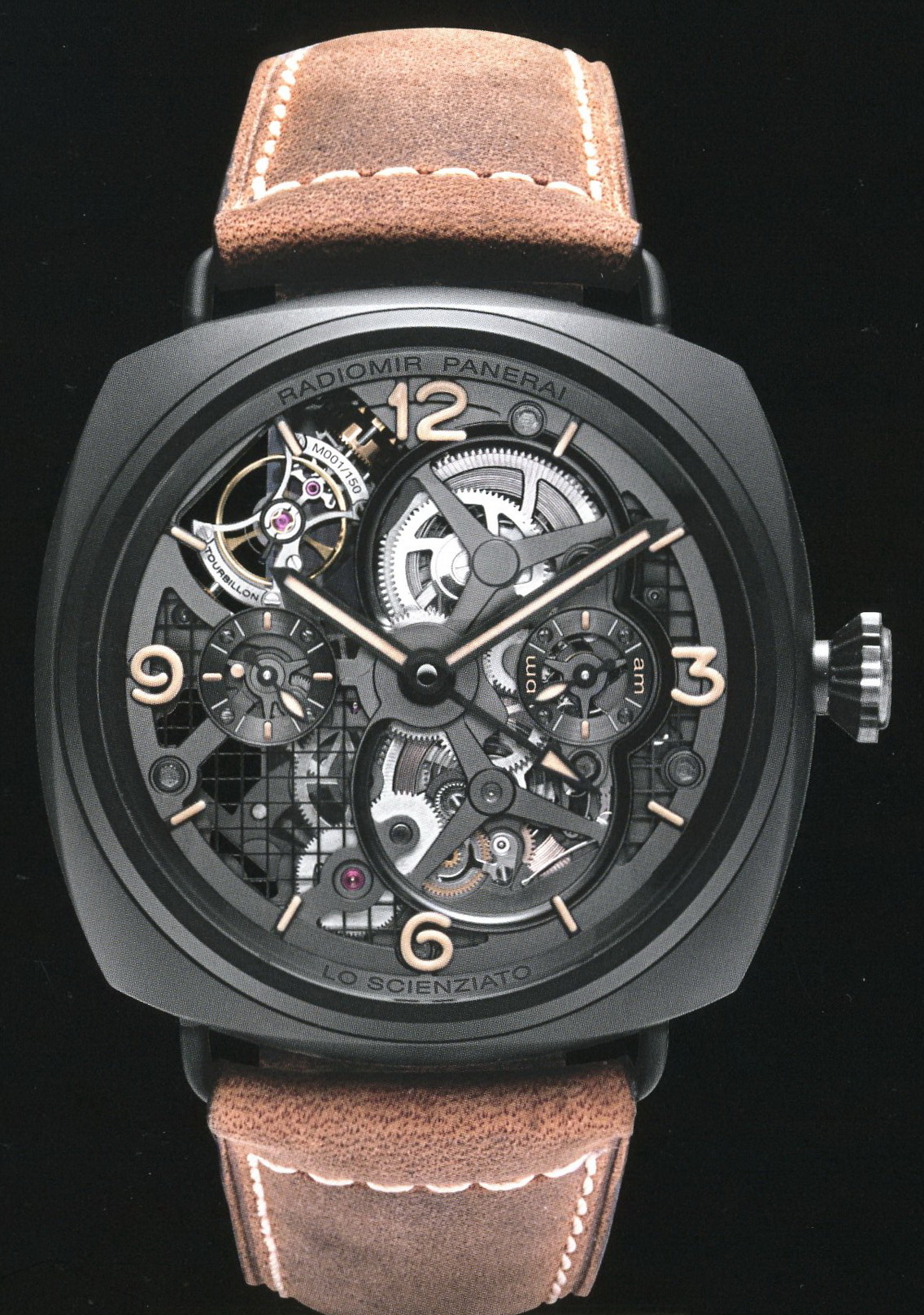  Panerai 2010 Special Edition Radiomir Tourbilon GMT Ceramica