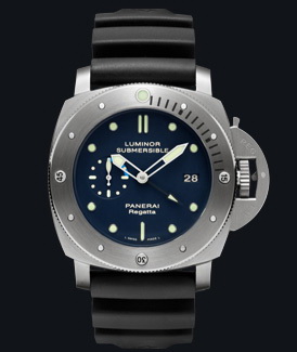  Panerai 2011 Special Edition Luminor Submersible 1950 Regatta 3 Days GMT Automatic Titanium