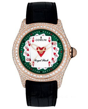 часы Corum Bubble Royal Flush
