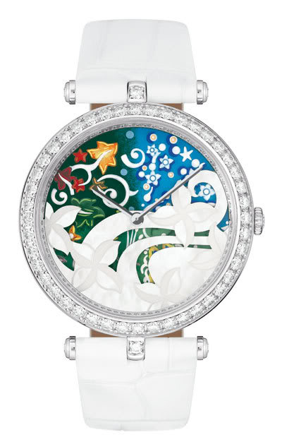 часы Van Cleef & Arpels Jardin romantique Anglais