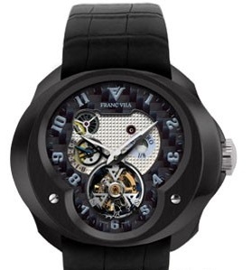 часы Franc Vila Tourbillon Planetaire Black