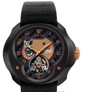часы Franc Vila Tourbillon Planetaire Black