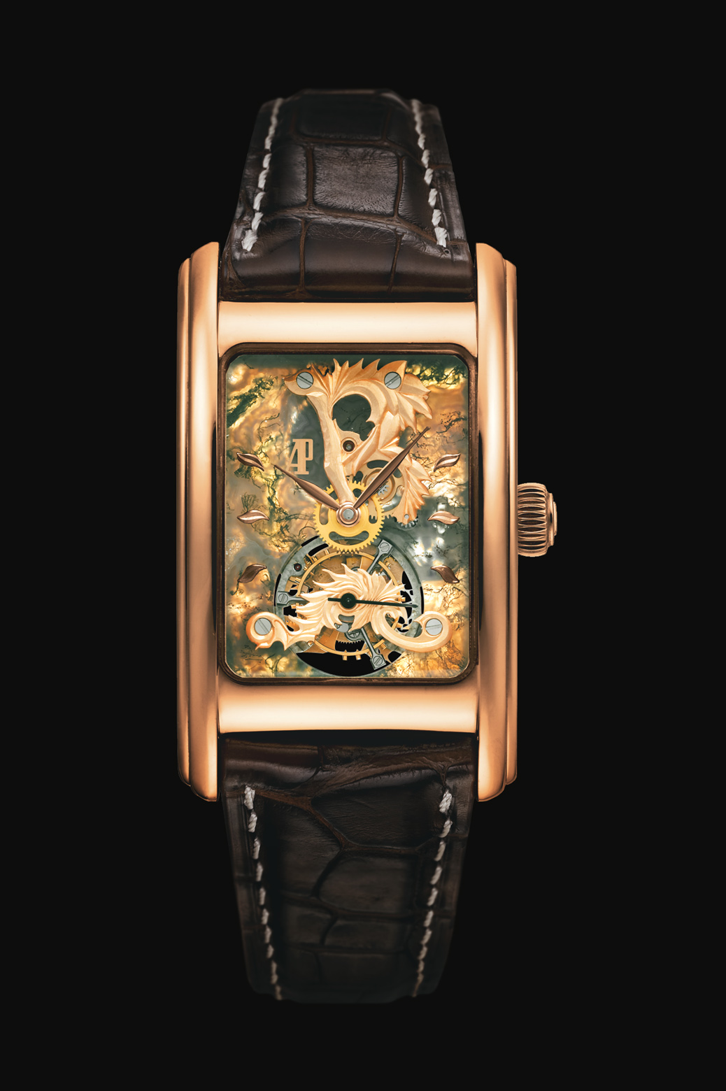  Audemars Piguet Moss Agate Tourbillon