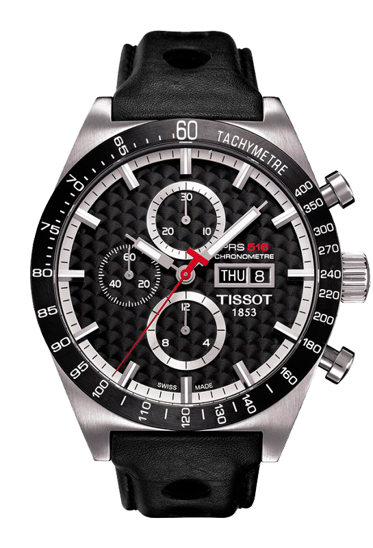  Tissot Black Carbon Automatic Chronograph PRS516