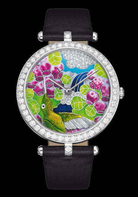 часы Van Cleef & Arpels Extraordinary Hummingbirds часы Van Cleef & Arpels Extraordinary Hummingbirds
