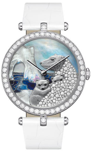  Van Cleef & Arpels Lady Arpels Polar landscape White Bear Decor