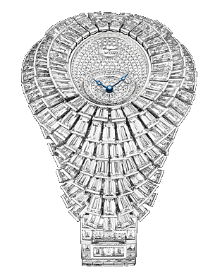 часы Breguet Crazy Flower Full Baguette