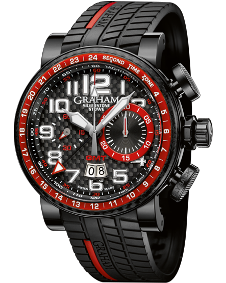 часы Graham Silverstone Stowe GMT Red