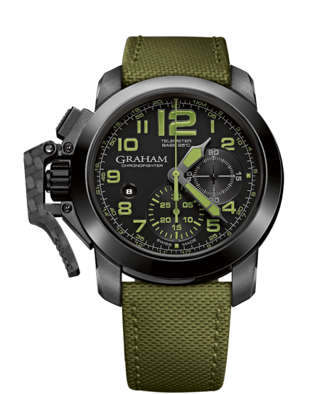 часы Graham CHRONOFIGHTER OVERSIZE AMAZONIA GREEN