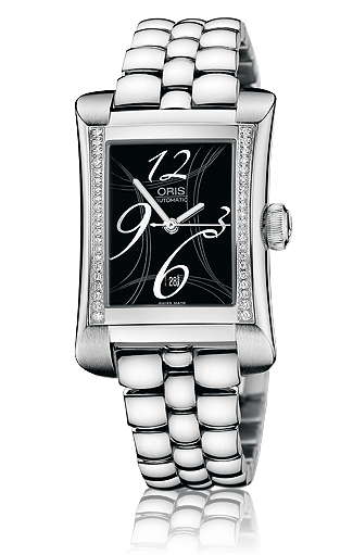 часы Oris Oris Rectangular Date Diamonds