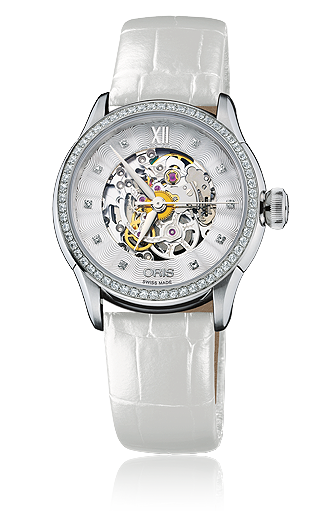  Oris Oris Artelier Skeleton Diamonds