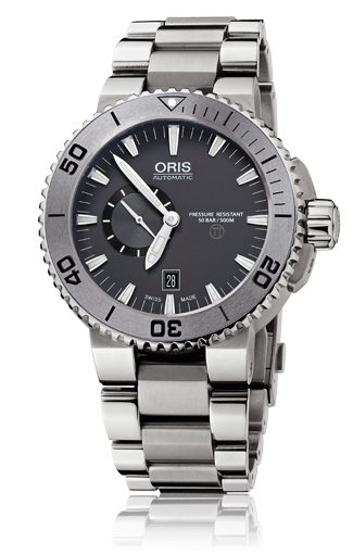  Oris Oris Aquis Titan Small Second, Date