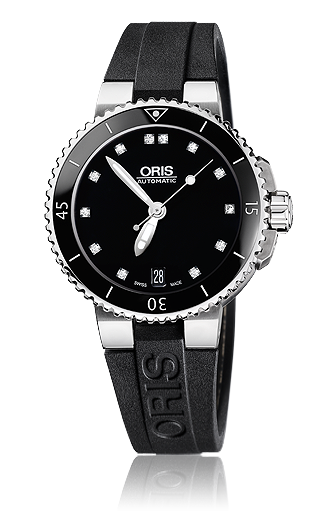  Oris Oris Aquis Date Diamonds