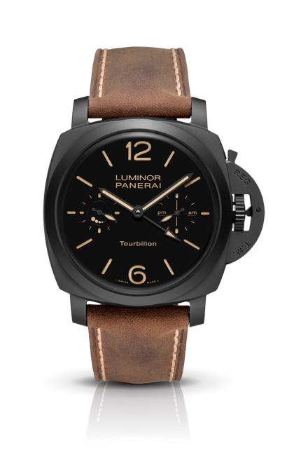  Panerai LUMINOR  1950 TOURBILLON  GMT CERAMICA