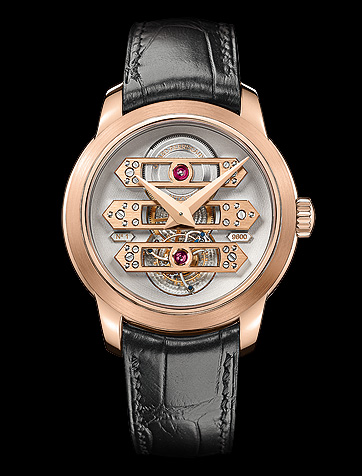  Girard Perregaux Tourbillon with three gold Bridges