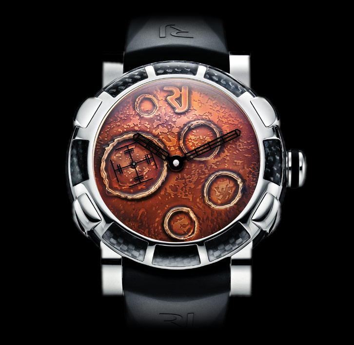 часы Romain Jerome MOON DUST STEEL MOOD OCHRE AUTO