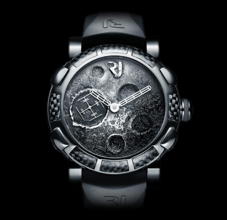 часы Romain Jerome MOON DUST BLACK MOOD SILVER AUTO