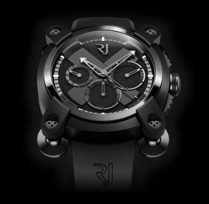  Romain Jerome MOON INVADER BLACK METAL CHRONOGRAPH