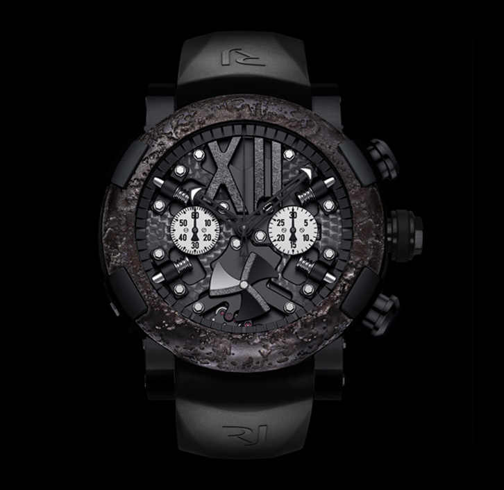 часы Romain Jerome STEAMPUNK BLACK CHRONO