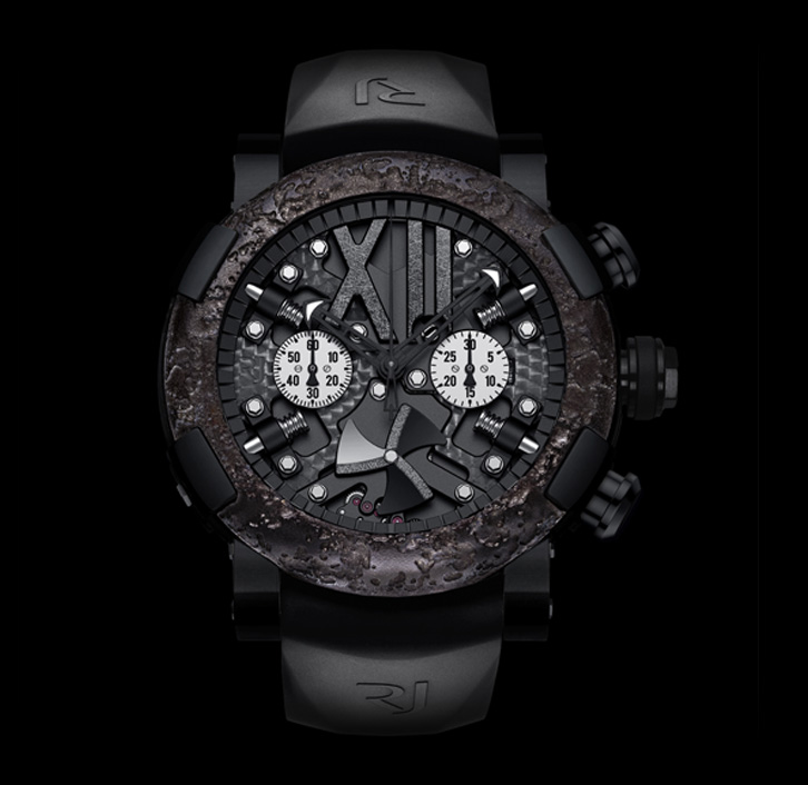  Romain Jerome STEAMPUNK BLACK CHRONO