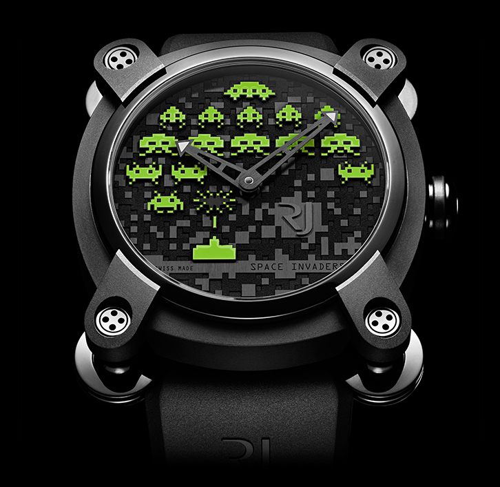 часы Romain Jerome SPACE INVADERS® GREEN