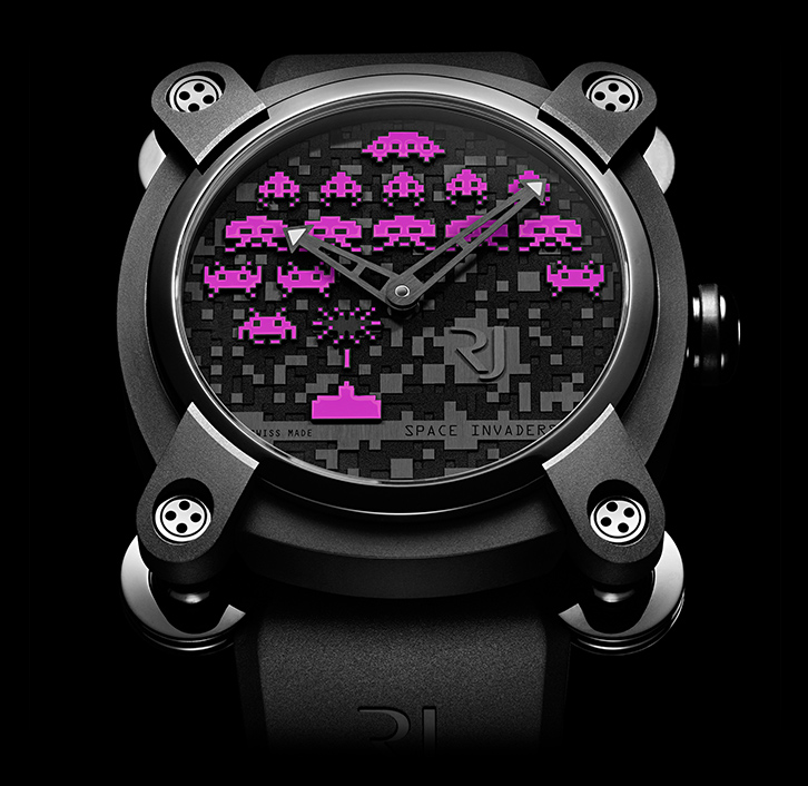 часы Romain Jerome SPACE INVADERS® PURPLE