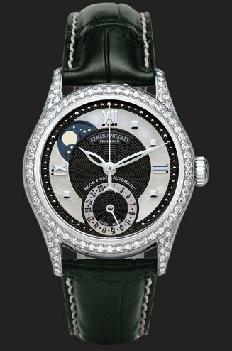 часы Armand Nicolet Moonphase & Date