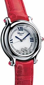 часы Chopard Happy Sport Classic Round 7 Floating Diamonds