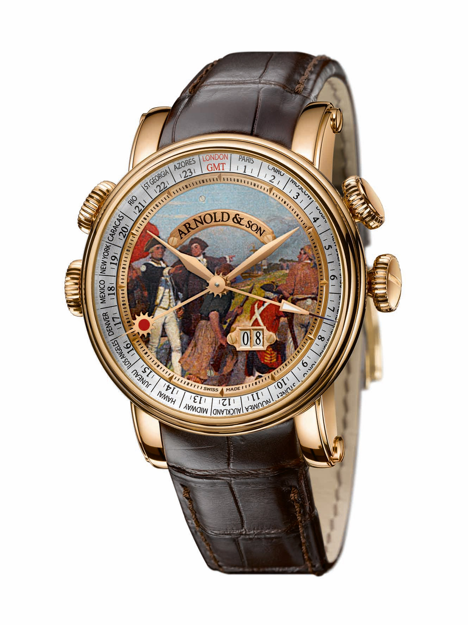 часы Arnold & Son Hornet James Cook Set 