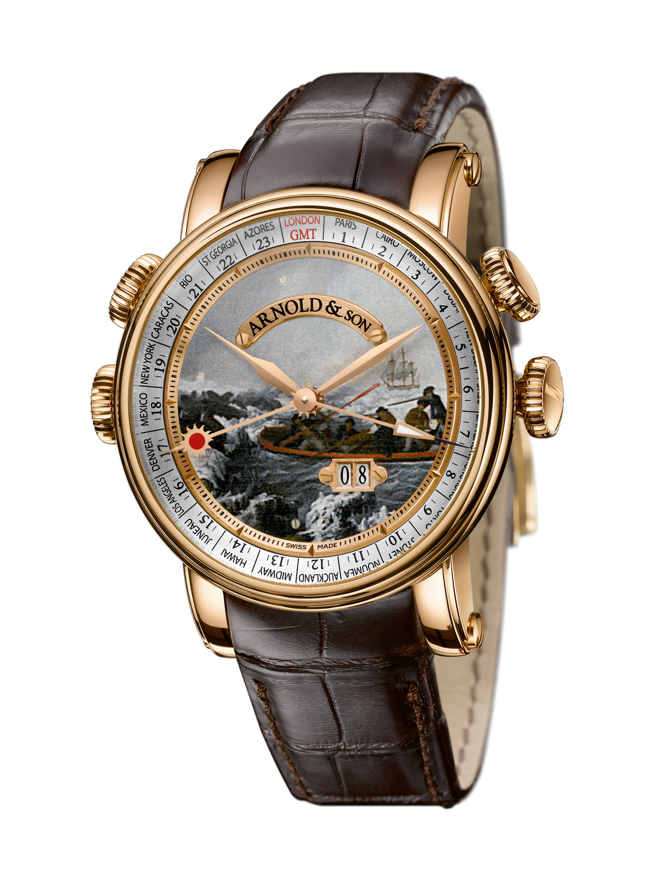 часы Arnold & Son Hornet James Cook Set 