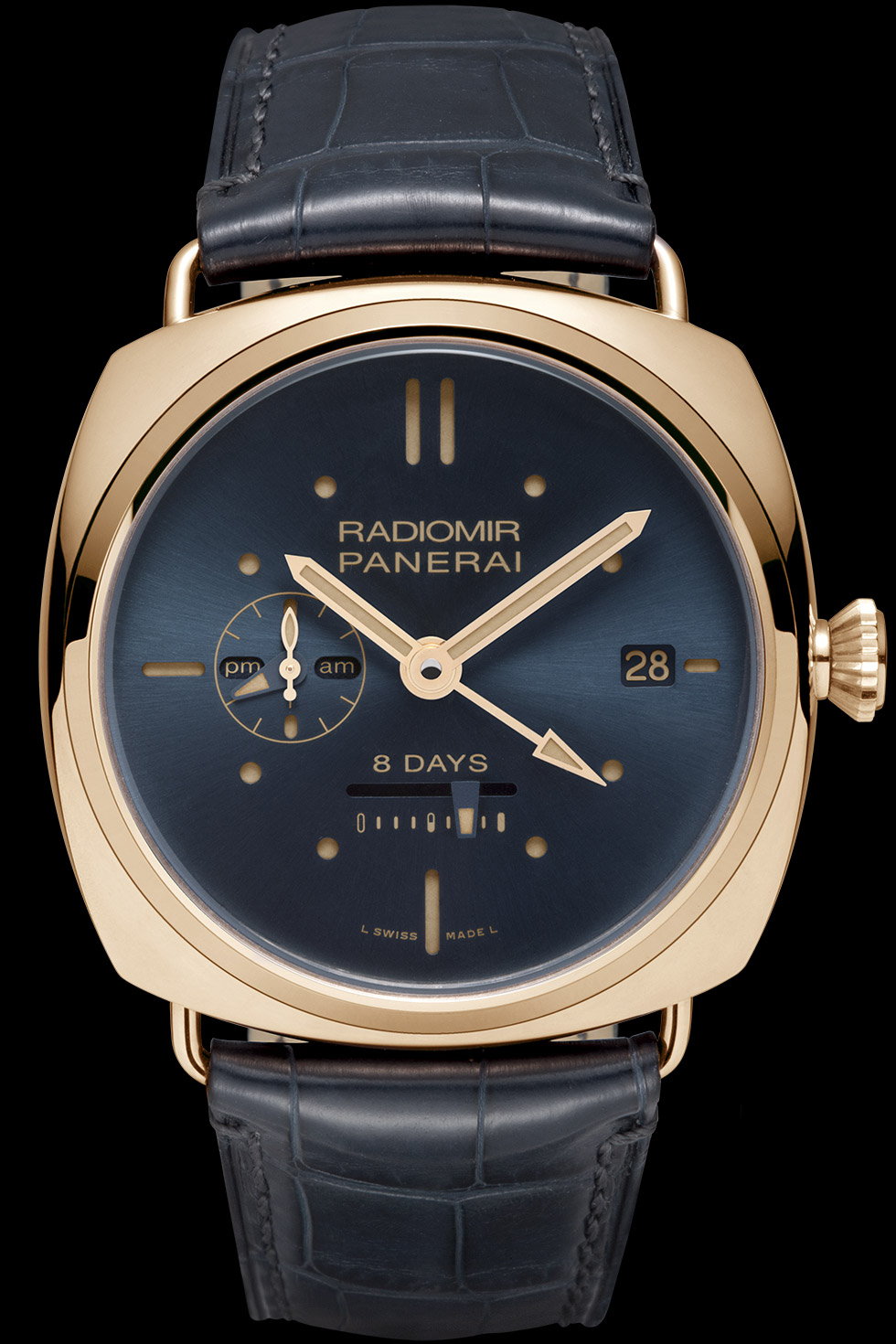  Panerai Radiomir 8 Days GMT Oro Rosso