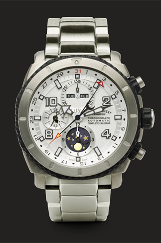  Armand Nicolet Chronograph and Complete Calendar