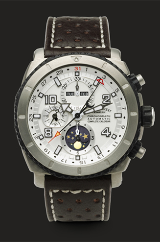  Armand Nicolet Chronograph and Complete Calendar