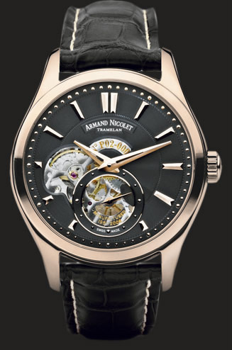  Armand Nicolet Rose gold with black deal