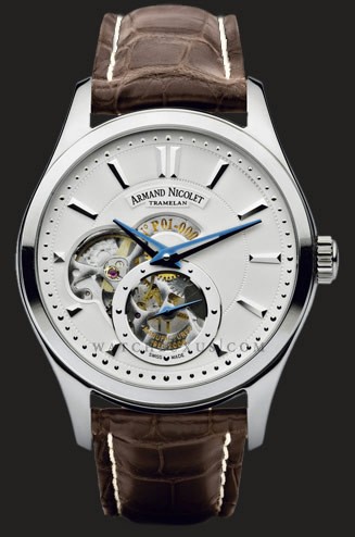 часы Armand Nicolet Steel with black deal