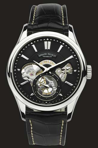 часы Armand Nicolet Black Dial