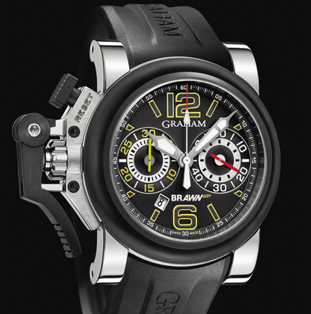  Graham Chronofighter Oversize G-BGP-001 Black