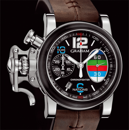  Graham CHRONOFIGHTER R.A.C. 6 NATIONS CELEBRATIONS