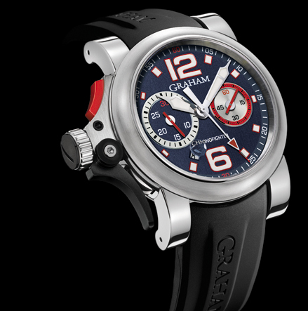 часы Graham Chronofighter R.A.C Trigger Graphite Rush