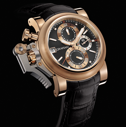  Graham Chronofighter Oversize Goldfinger Black