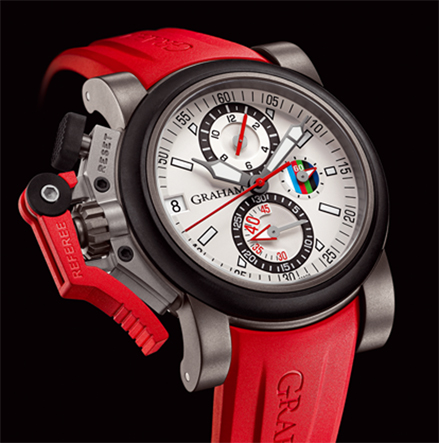 часы Graham CHRONOFIGHTER OVERSIZE REFEREE - WHITE DIAL
