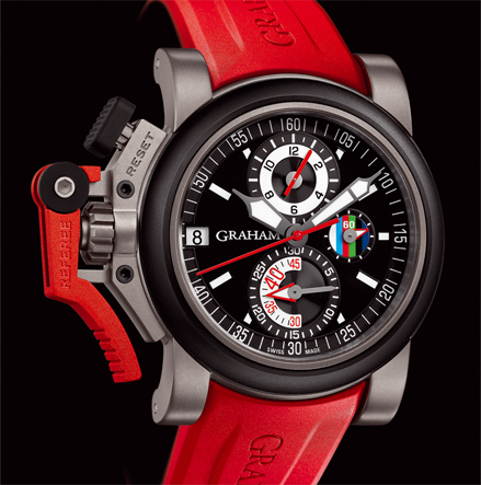  Graham CHRONOFIGHTER OVERSIZE REFEREE - BLACK DIAL