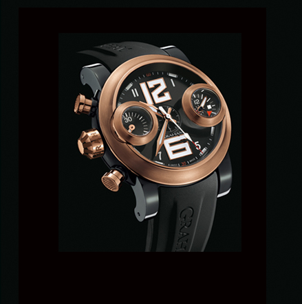 часы Graham Swordfish Big 12/6 PVD & Gold, Left Version часы Graham Swordfish Big 12/6 PVD & Gold, Left Version