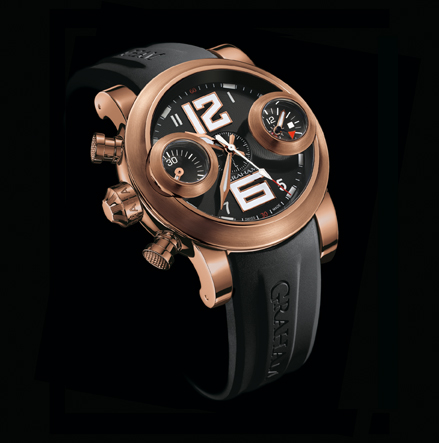 часы Graham Swordfish Big 12/6 red gold, black dial часы Graham Swordfish Big 12/6 red gold, black dial