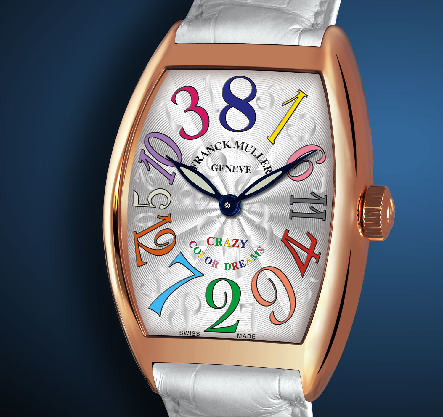  Franck Muller Crazy Hours Color Dreams 18K Rose Gold