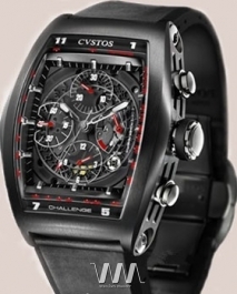 часы Cvstos Cvstos Challenge Chrono Black Steel