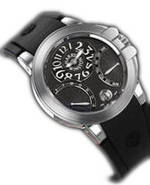  Harry Winston Ocean Biretro (WG / Black Rubber)