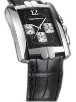  Harry Winston Avenue C Chrono (WG / Black / Leather)