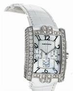  Harry Winston Avenue C Chrono (WG_Diamonds / MOP / Leather)