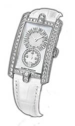 часы Harry Winston Avenue C Midsize (WG / White Leather)